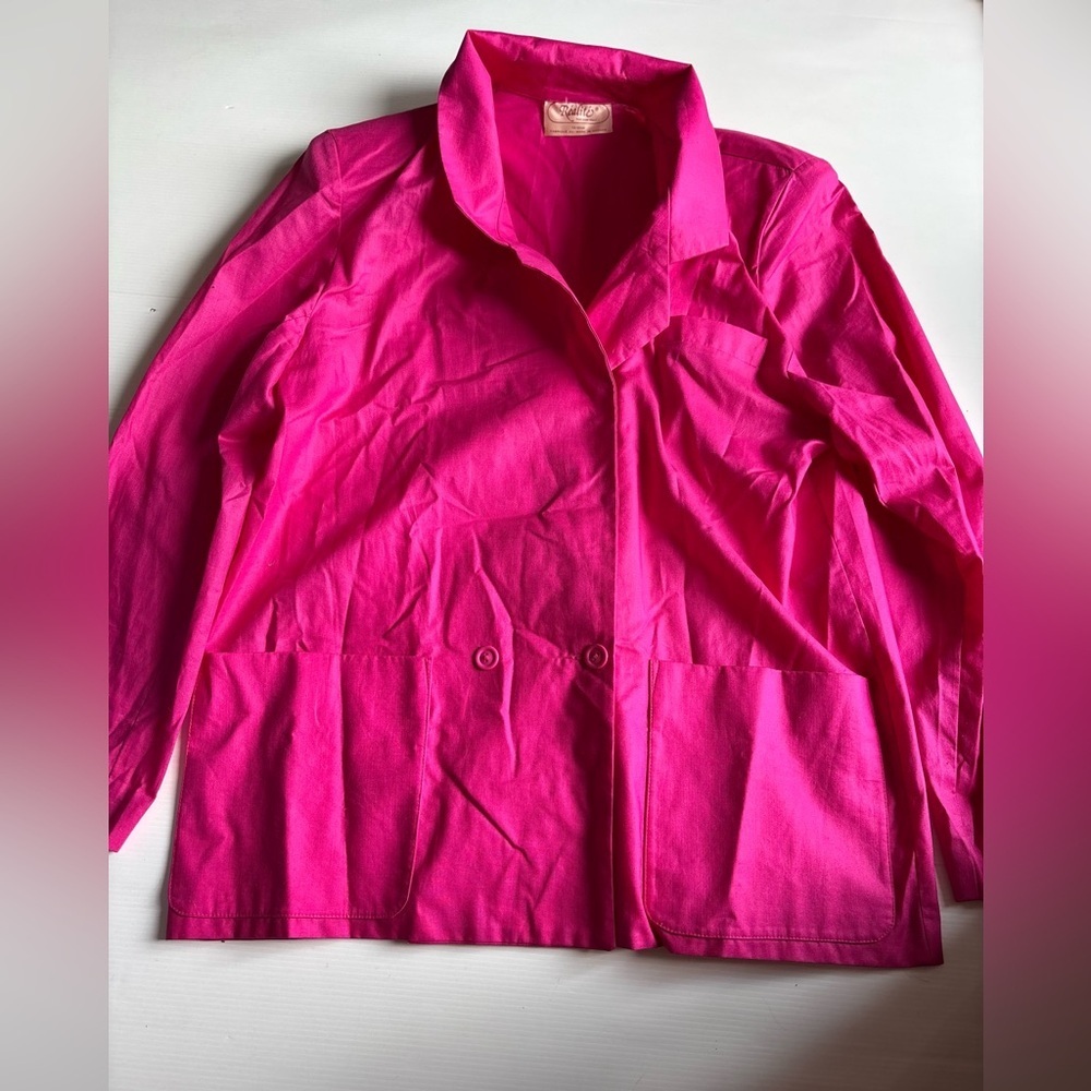 Vintage Blazer Women's Pink Size 16